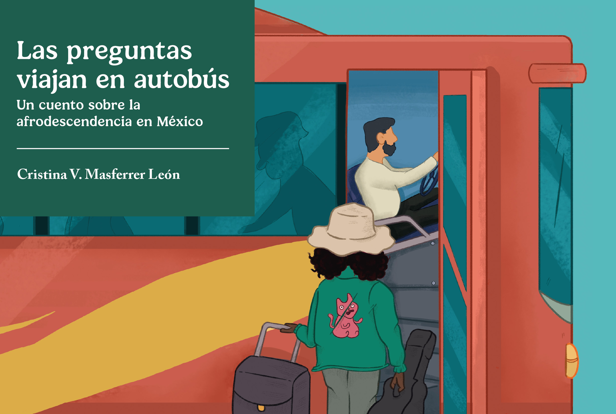 Portada: Las preguntas viajan en autobús (reimpresión)